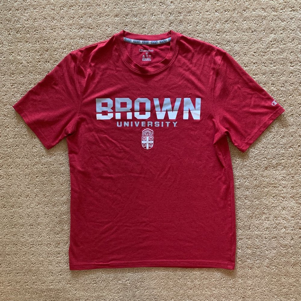 Brown Univ Champion Athletic Short Sleeve Shirt, M
